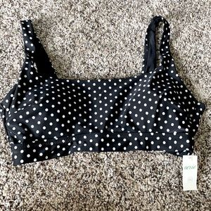 New With Tags - Aerie Polka Dot Bikini Top - Large